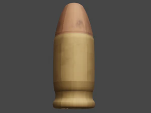 9mm bullet 3D Model