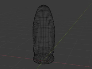 9mm bullet 3D Model