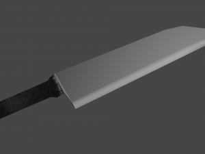 kitchen knife 3D Model