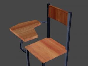 study chair Modelo 3D