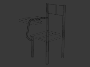 study chair 3D Model