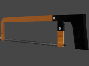 hacksaw 3Dモデル
