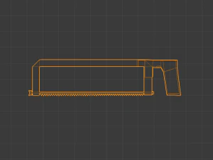 hacksaw 3D Model