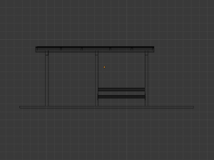 bus stop 3D Model