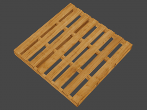 wooden pallet 3D Model