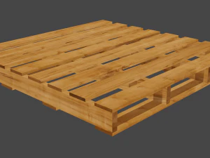 wooden pallet 3D Model