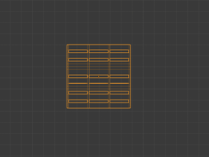 wooden pallet Model 3D