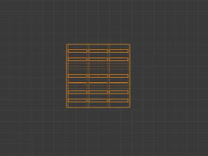 wooden pallet 3D Model