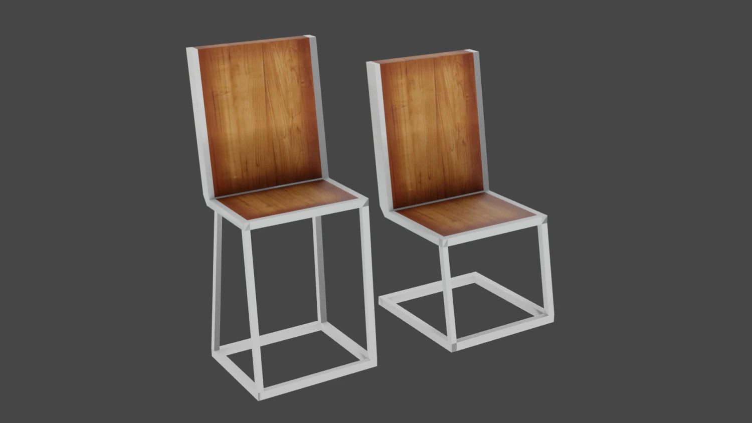 chair 3D Model .c4d .max .obj .3ds .fbx .stl .blend 