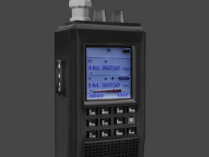 walkie talkie 3D Model