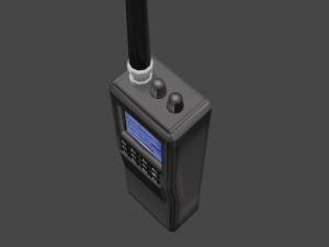 walkie talkie Modello 3D