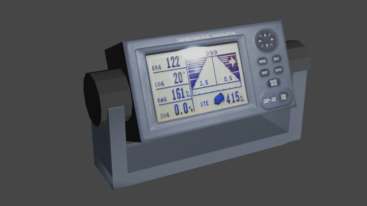 GPS &ndash; globales Positionierungssystem 3D Modell .c4d .max .obj .3ds .fbx .stl .blend 