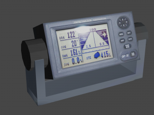 gps - global positioning system 3D Model
