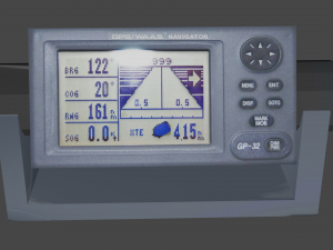 gps - global positioning system 3D Модель