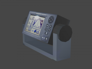 gps - global positioning system 3D Модель