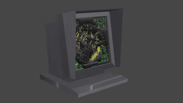 radar Model 3D .c4d .max .obj .3ds .fbx .stl .blend 