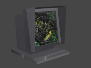 radar Modello 3D