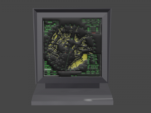 radar Model 3D