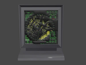 radar 3D Model