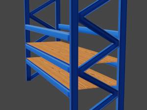 rack - racking system 3D Модель