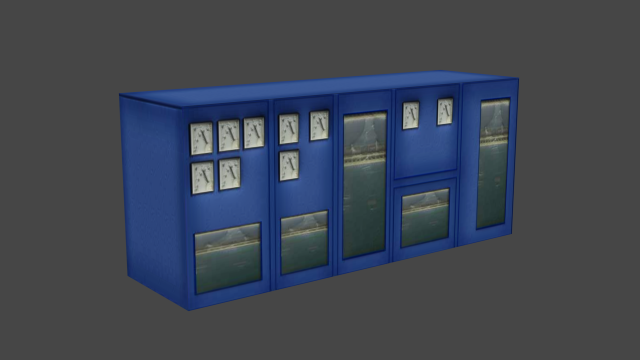 bridge switch box 3D मॉडल .c4d .max .obj .3ds .fbx .stl .blend 