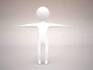 stickman 3D 模型