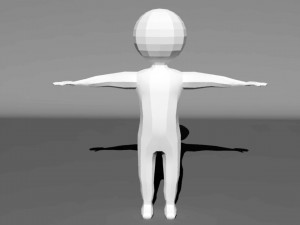 stickman 3D 模型