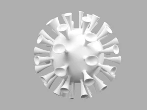 covid-19 3D Model