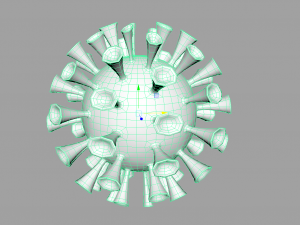 covid-19 3D Model