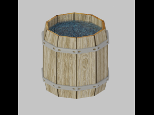water barrel 3D Model