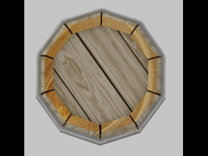 water barrel 3Dモデル
