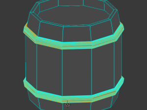 water barrel 3Dモデル