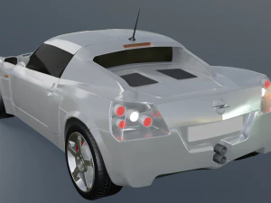 opel speedster 3D Model