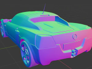 opel speedster 3D Model