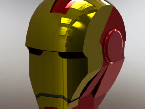 钢铁侠面具 3D 模型