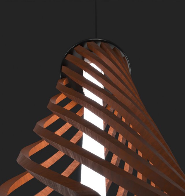 Wood cheap lampshade design