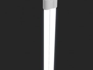 twisted wood lamp design 3D Model