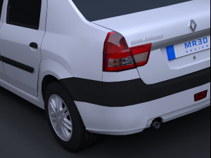 pars tondar game-ready Modèle 3D