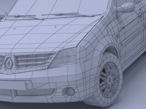 pars tondar game-ready Modèle 3D