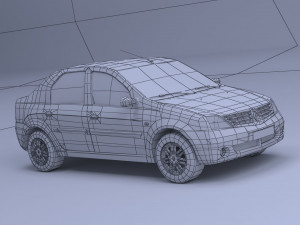 pars tondar game-ready Modèle 3D