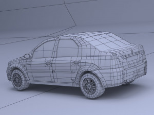 pars tondar game-ready Modèle 3D