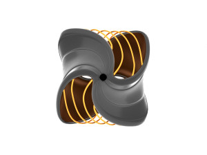 Twisted Pendant Lamp Design 3Dモデル