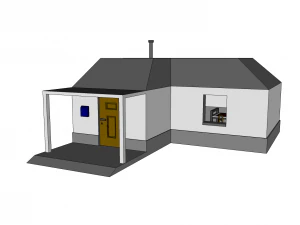 un peu &agrave; la maison Modèle 3D