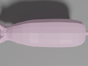low poly pig 3D Model
