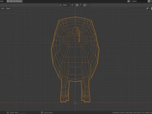 low poly pig 3D Model