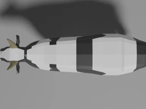 low poly cow 3D Model