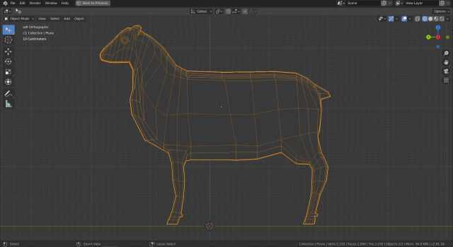 Low Poly Sheep 3D Модель In Овцы 3DExport