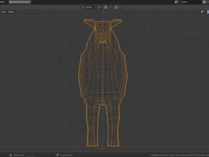 low poly sheep 3D Model