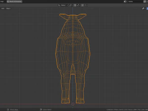 low poly sheep 3D Model
