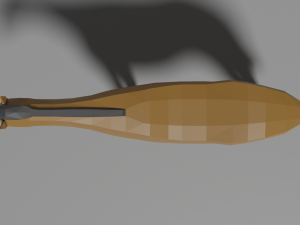 low poly horse 3D Модель
